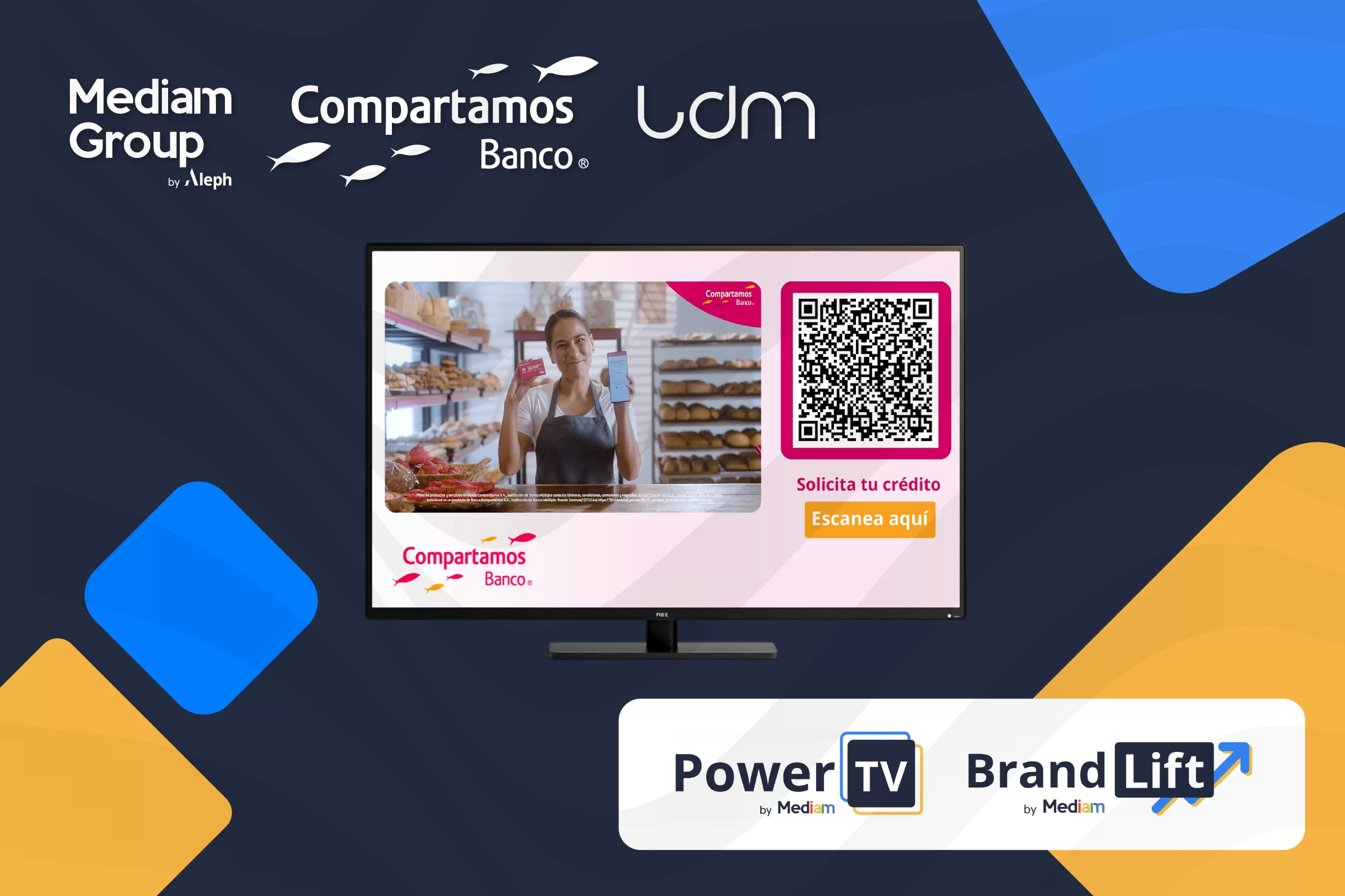 Compartamos Banco fortalece su marca con CTV y PowerTV by Mediam